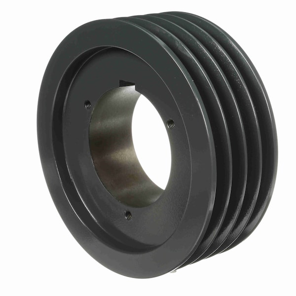 4 Groove Cast Iron Bushed Bore Multiple Sheave, 4R5V85